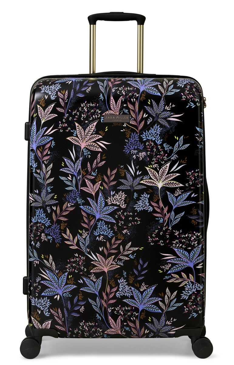 Koffert Sara Miller Black Botanic L