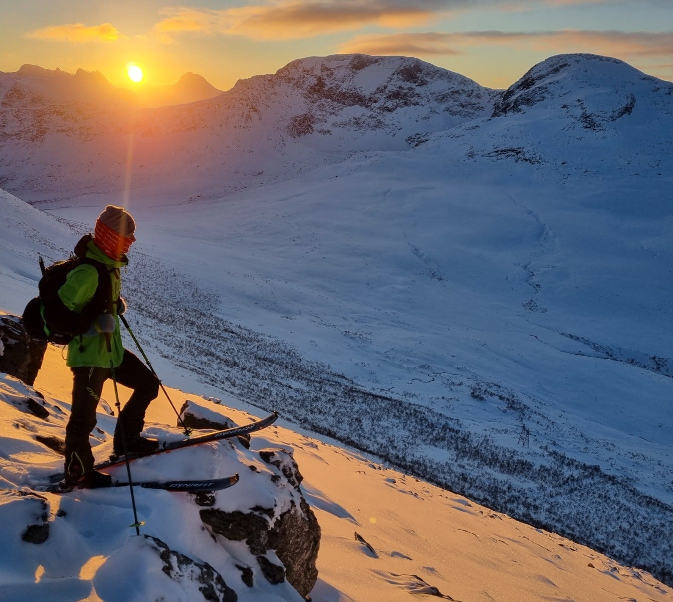 Skispor i Sunnmørsalpane