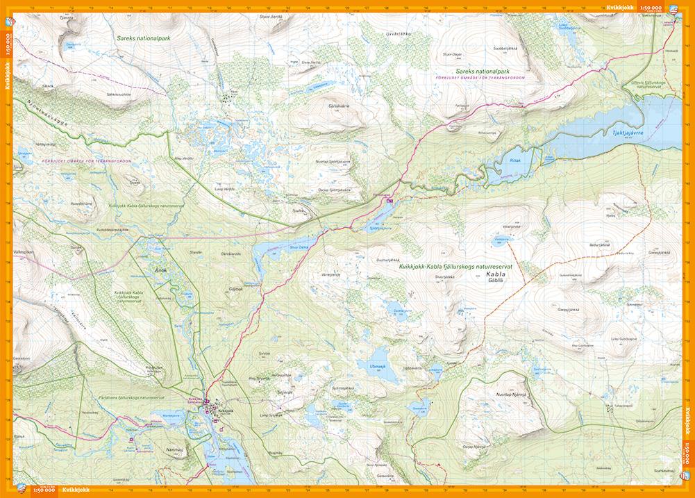Kungsleden: Saltouluokta - Kvikkjokk