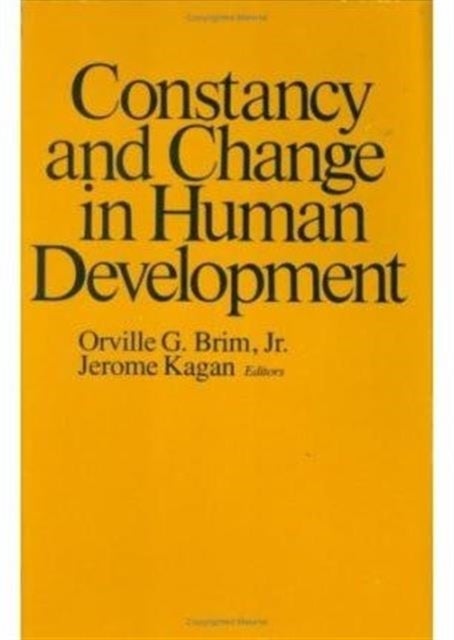 Constancy & Change in Human Development