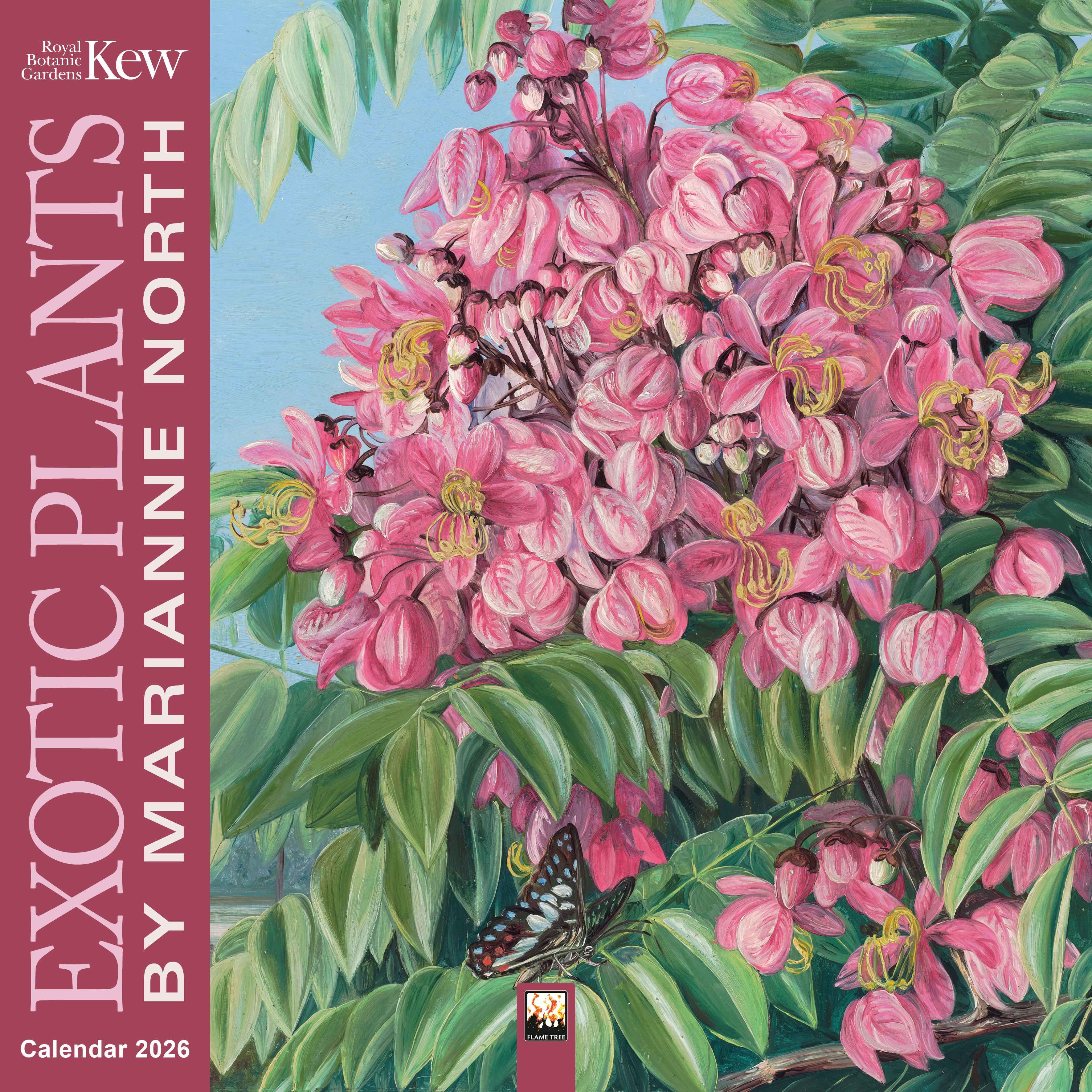Kalender 2026 30x30 Exotic Plants
