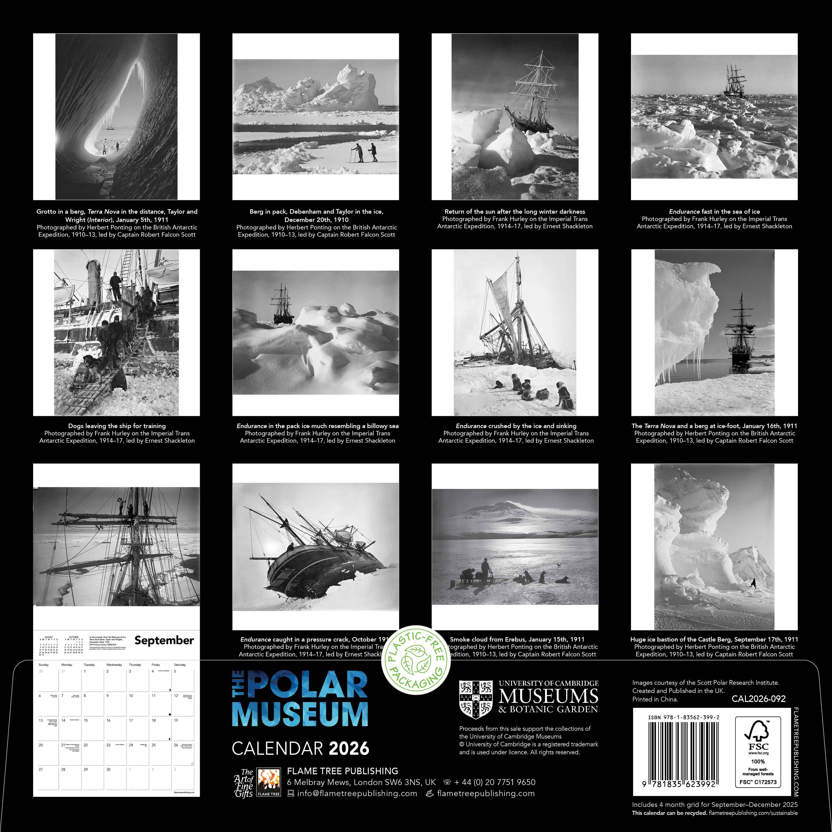 Kalender 2026 30x30 The Polar Museum