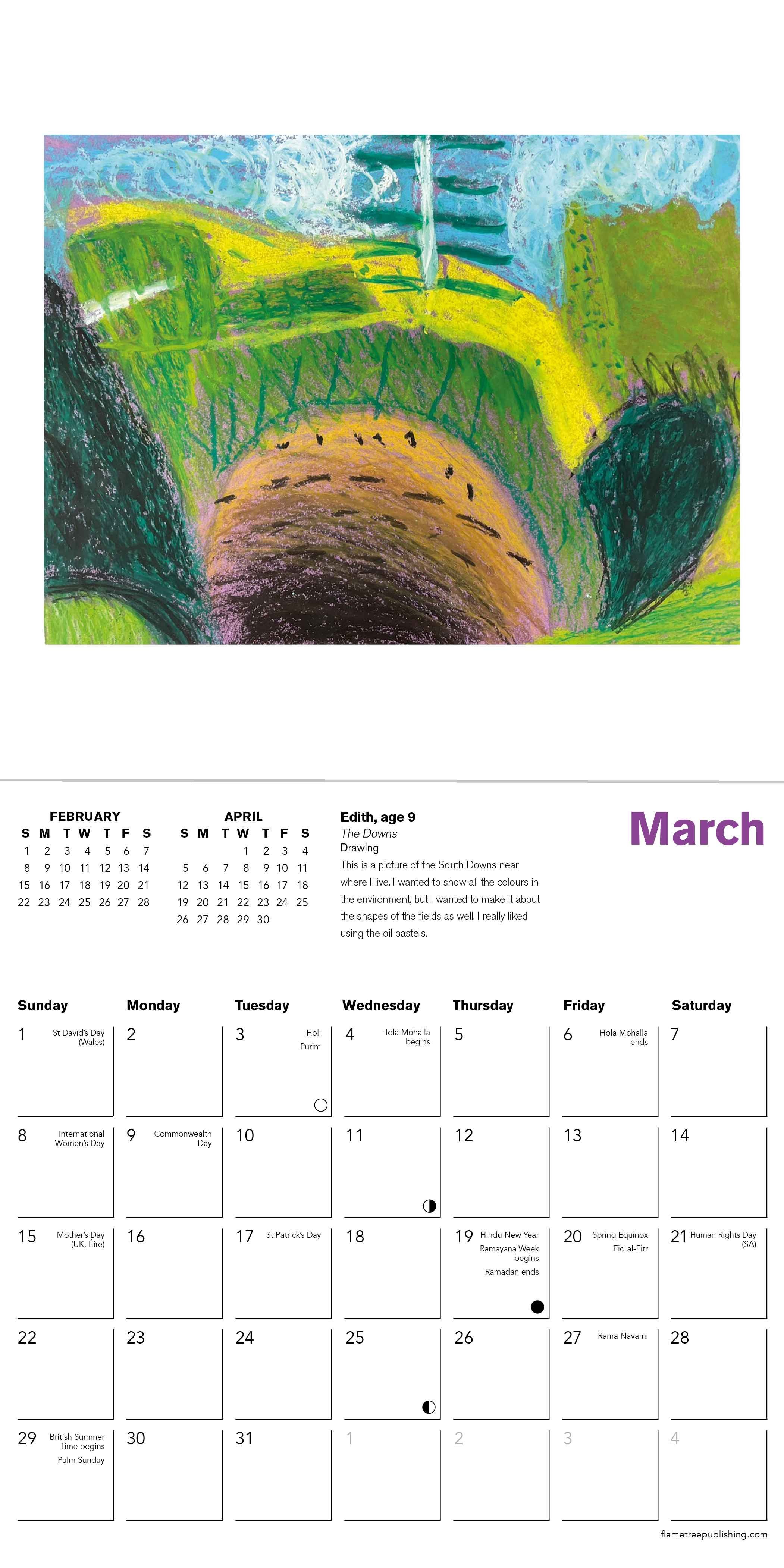 Kalender 2026 18x18 Young Artists