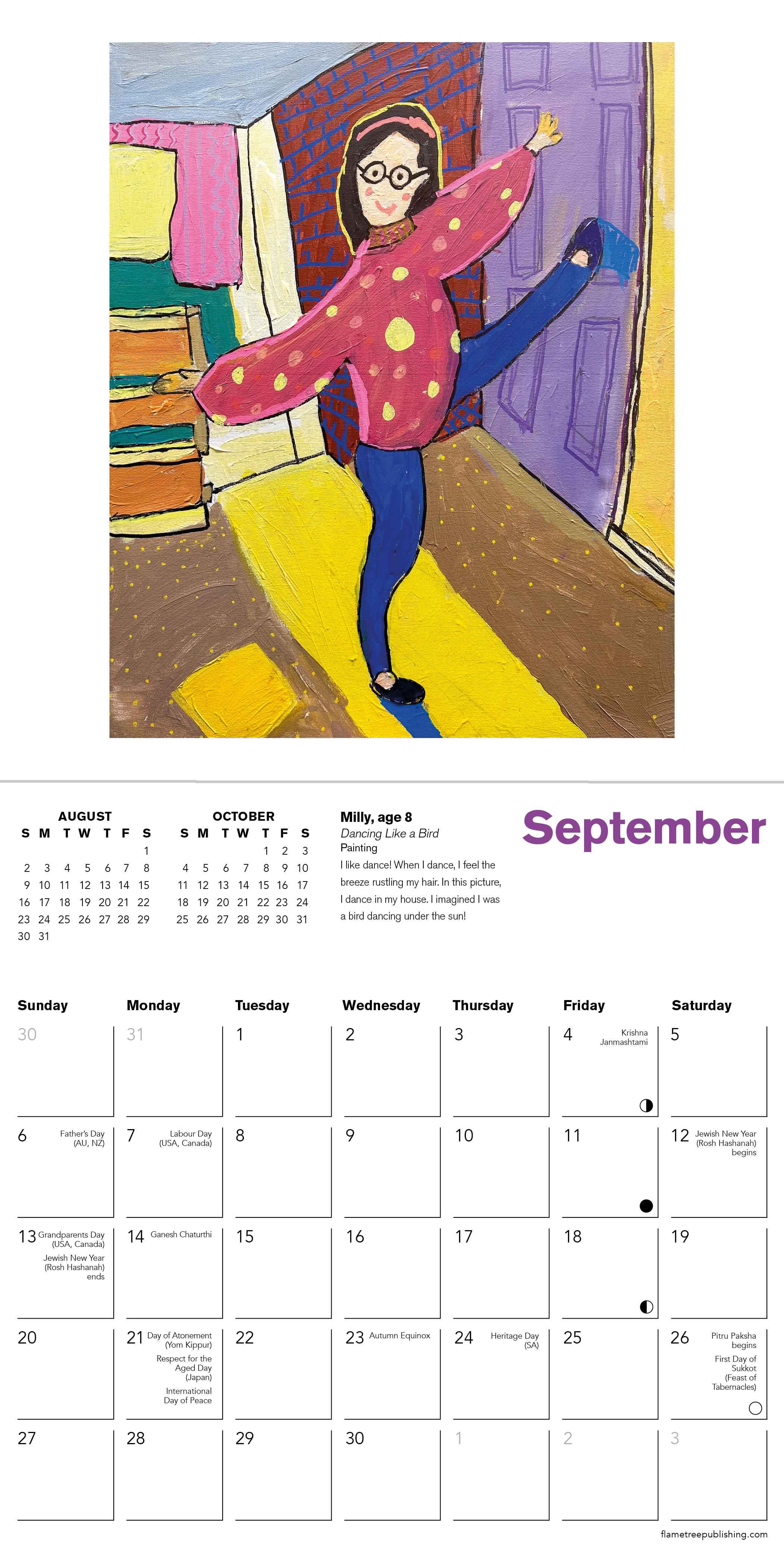 Kalender 2026 18x18 Young Artists