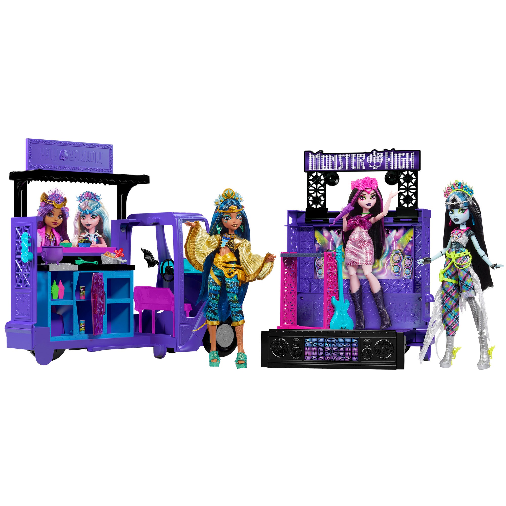 Monster High Fangtastic Rockin Food Truck Playset