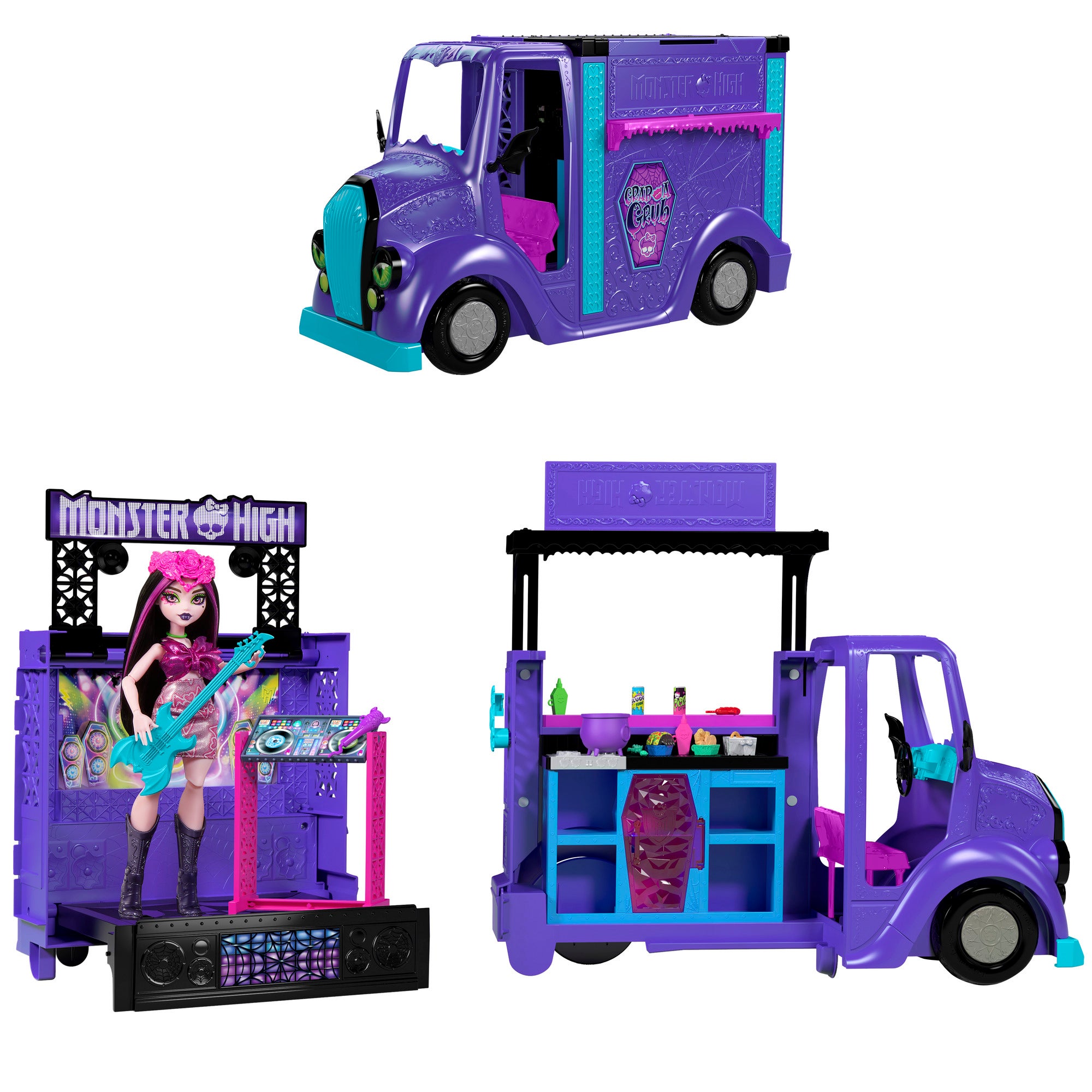 Monster High Fangtastic Rockin Food Truck Playset