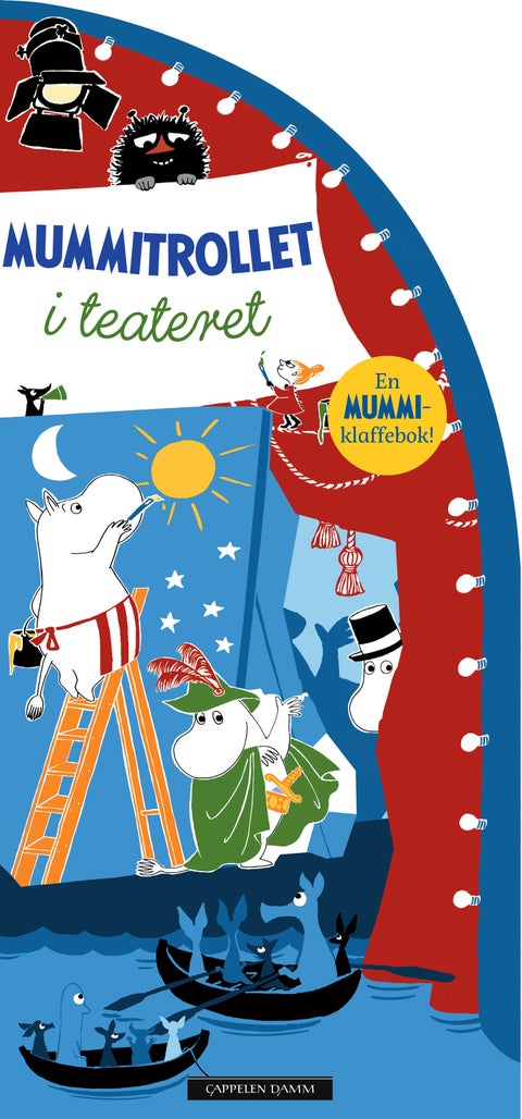 Mummitrollet i teateret - en Mummi-klaffebok!