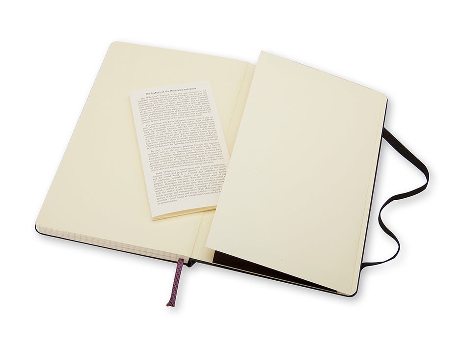 Moleskine Pocket Squared Hardcover Notebook Black