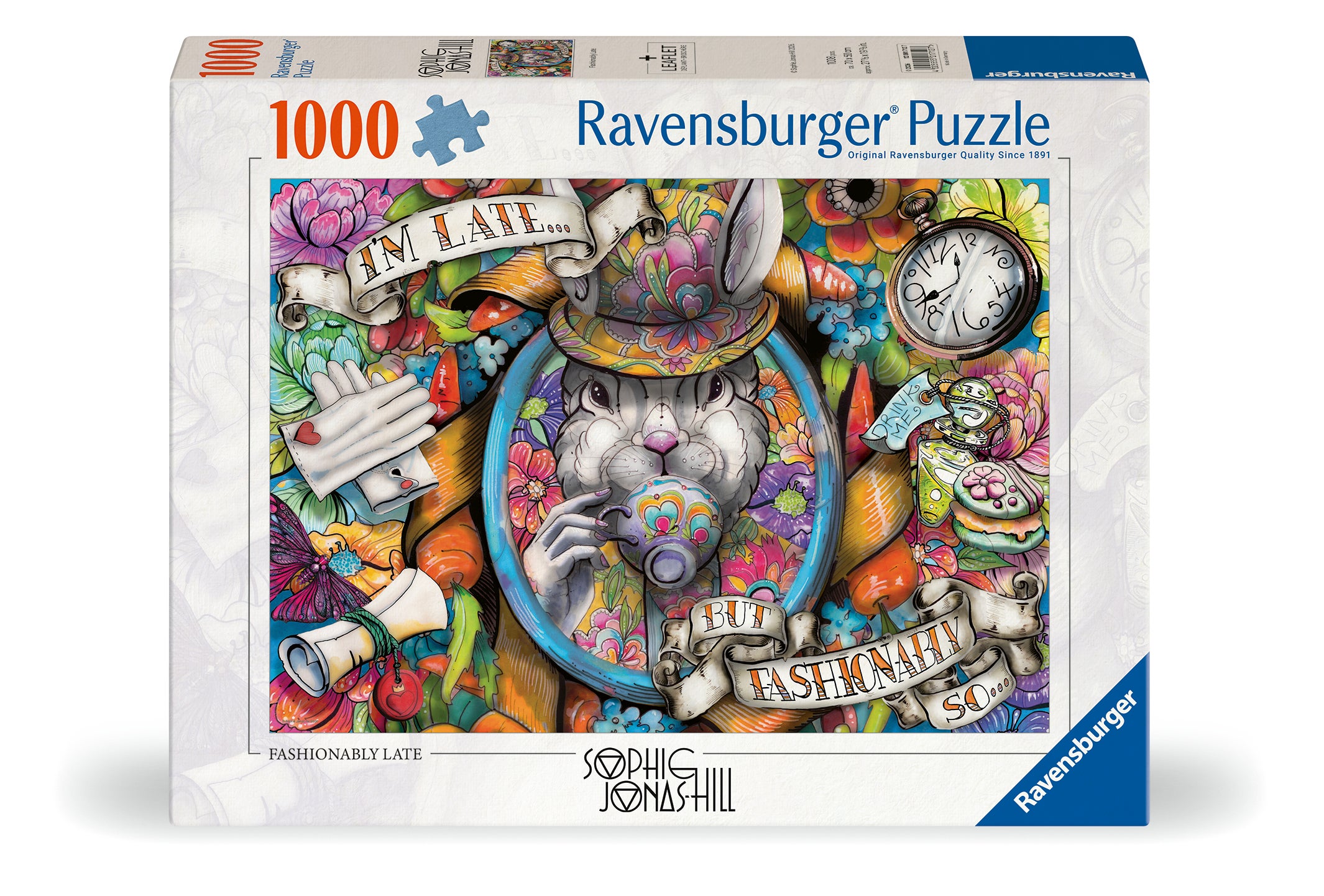 Puslespill 1000 Fasjonabelt Sent Ravensburger