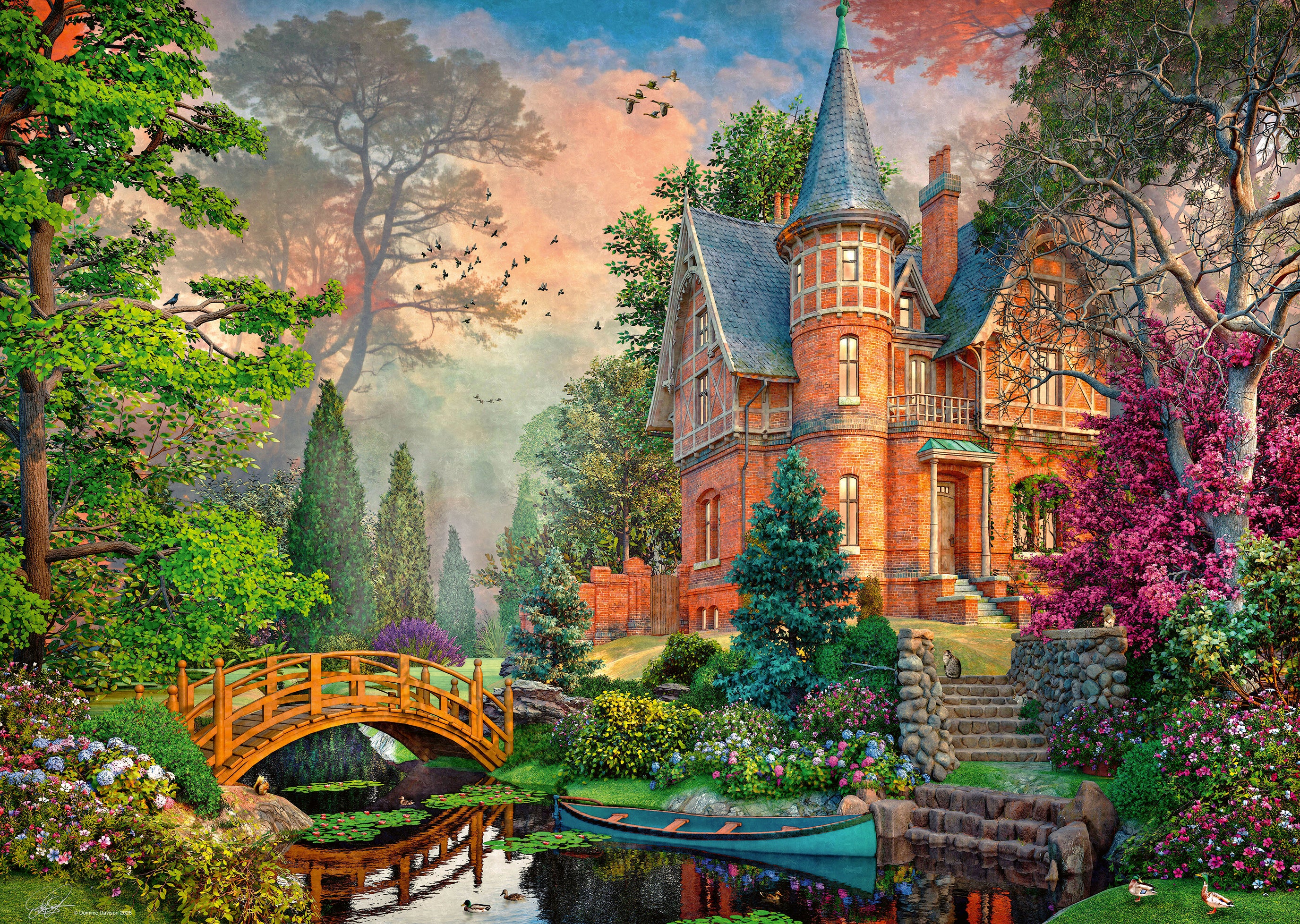Puslespill 1000 Palasset Ravensburger