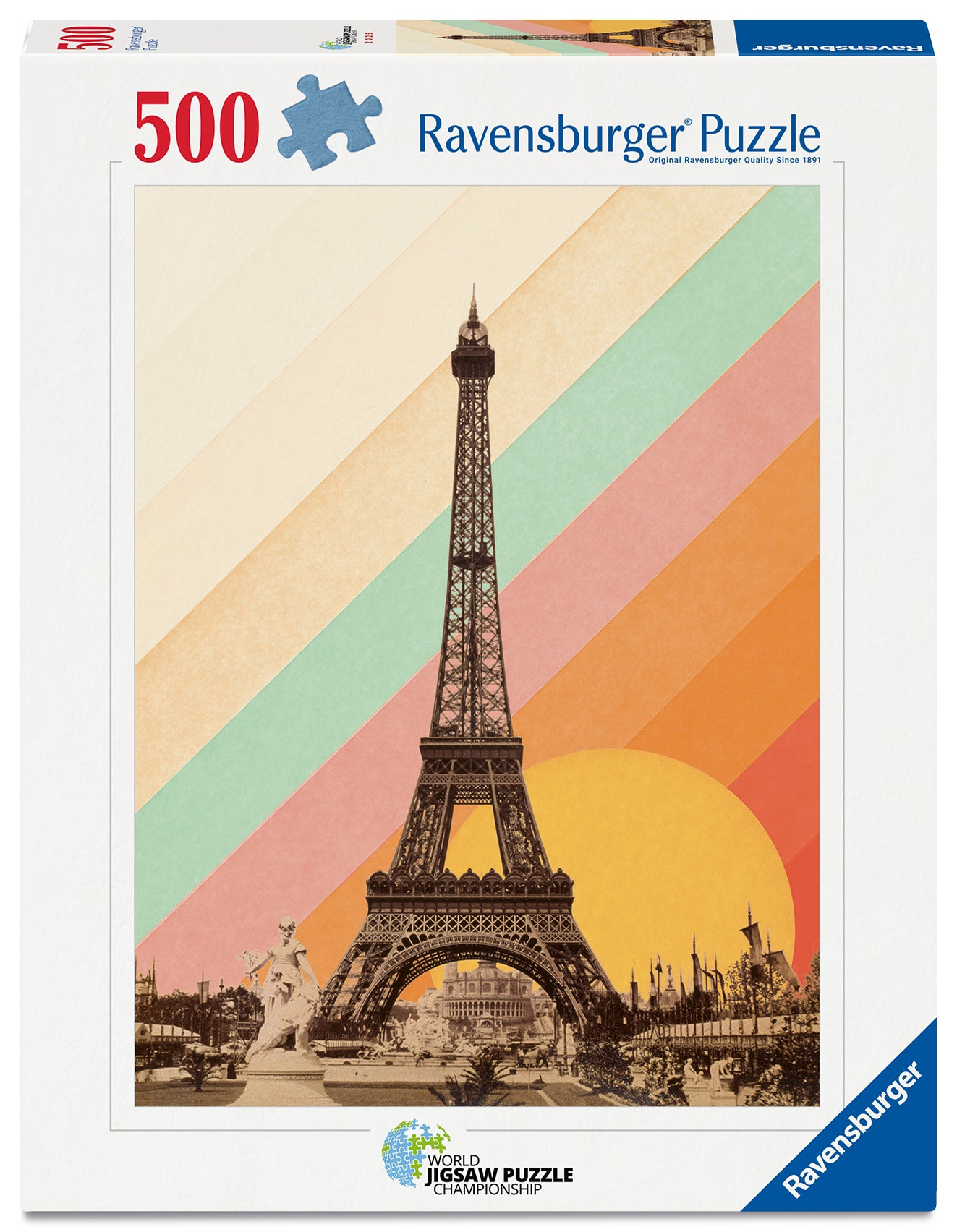 Puslespill 500 Paris Regnbue Ravensburger