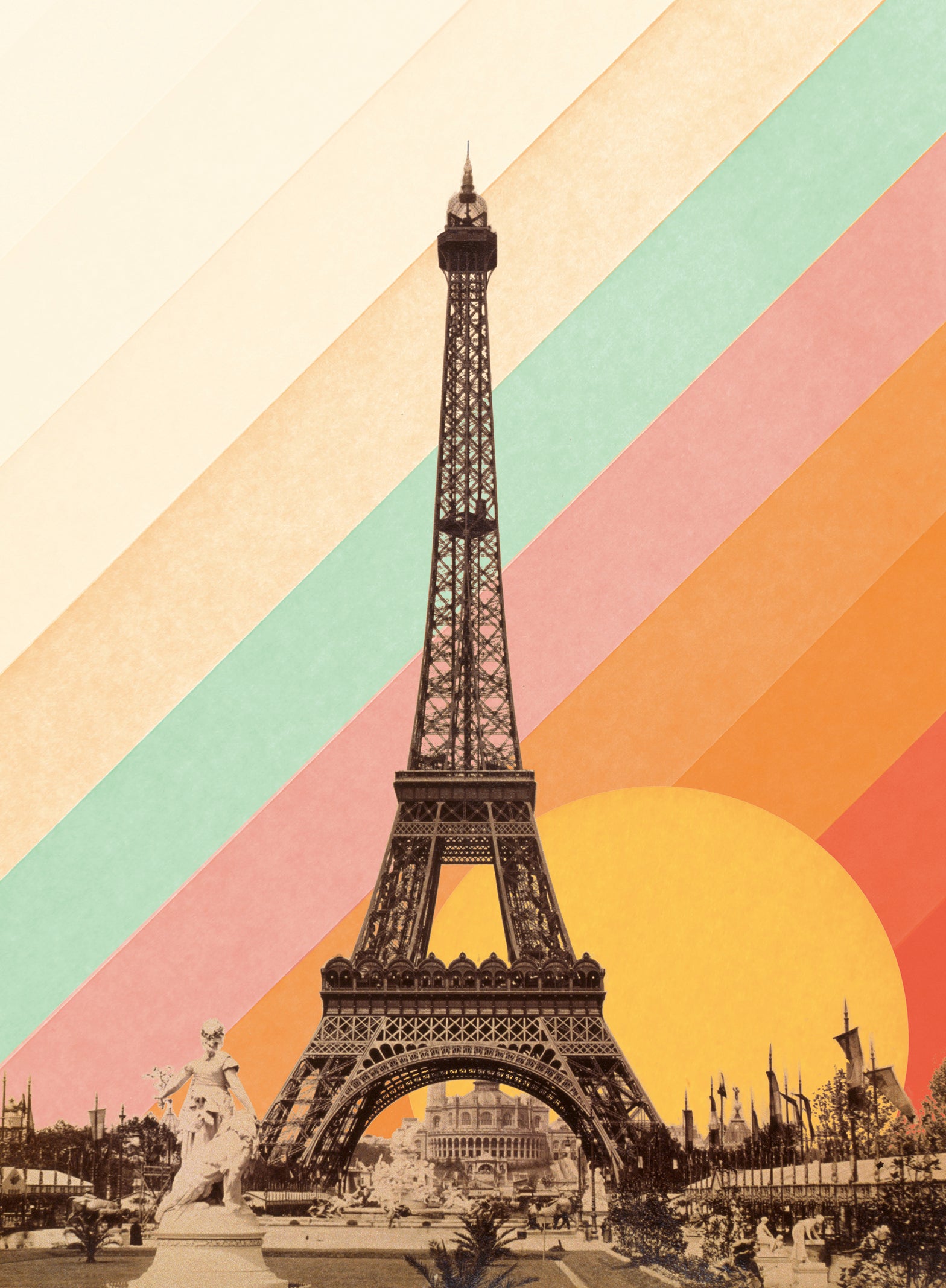 Puslespill 500 Paris Regnbue Ravensburger