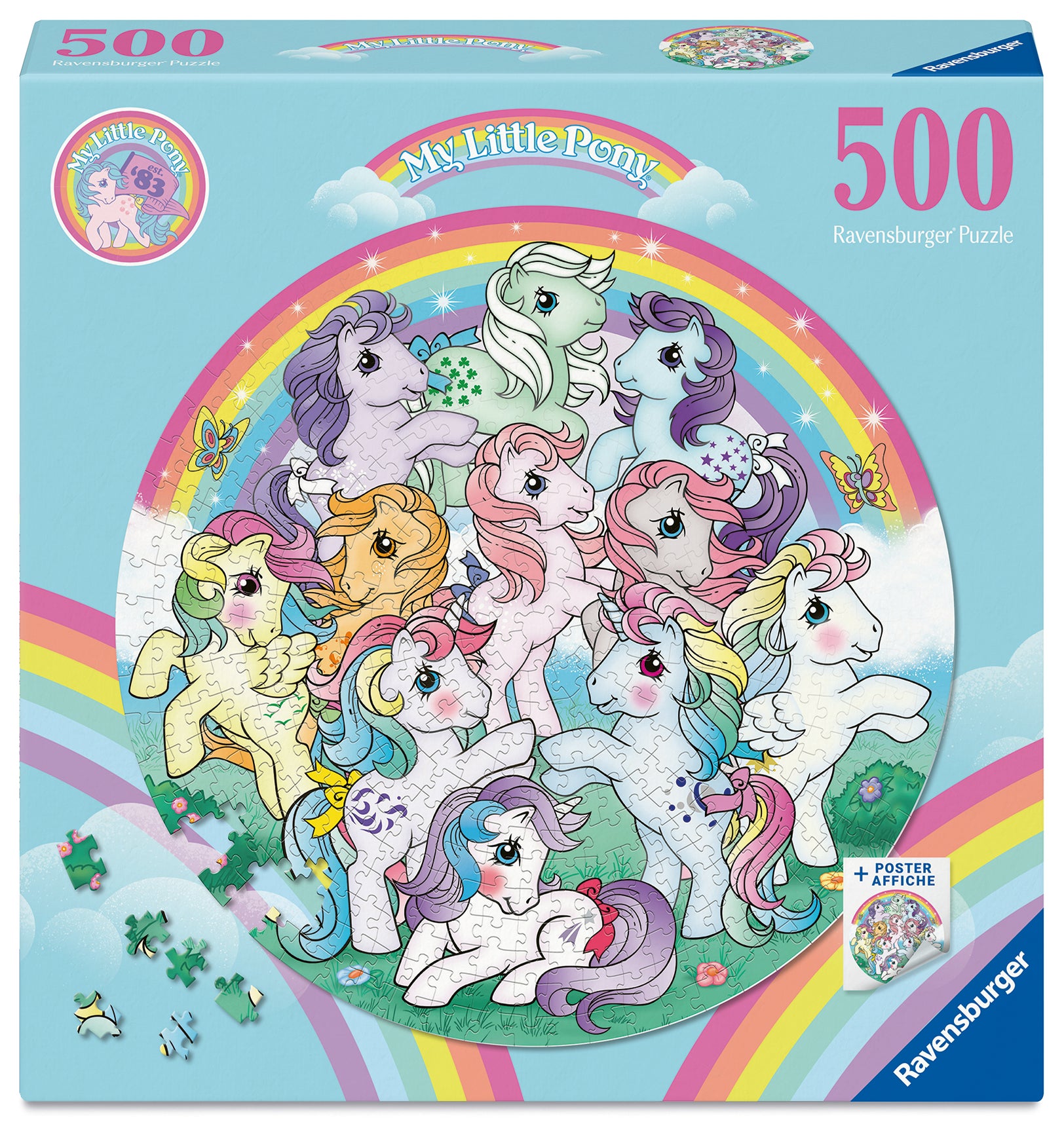 Puslespill 500 My Little Pony Ravensburger