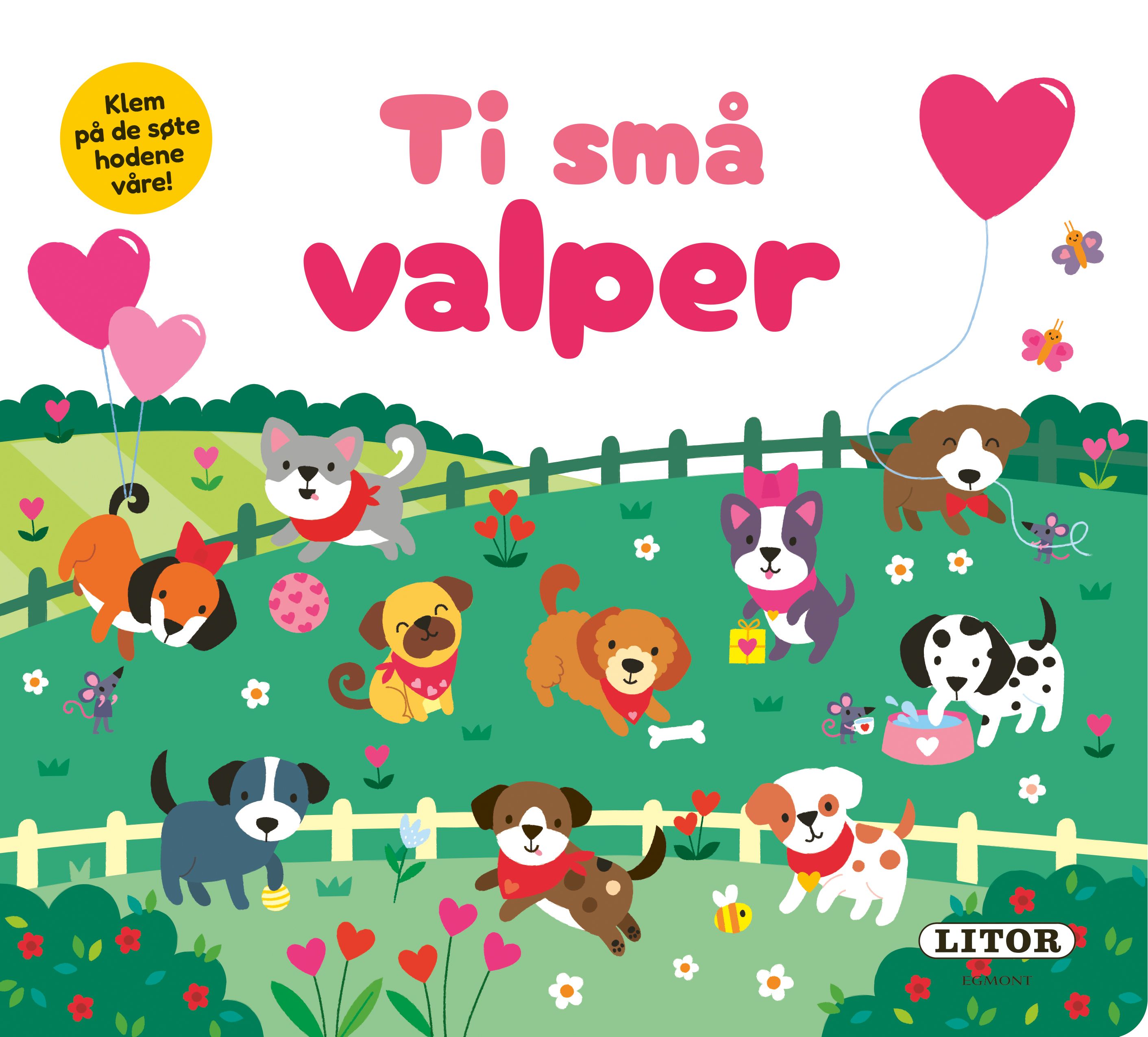 Ti små valper