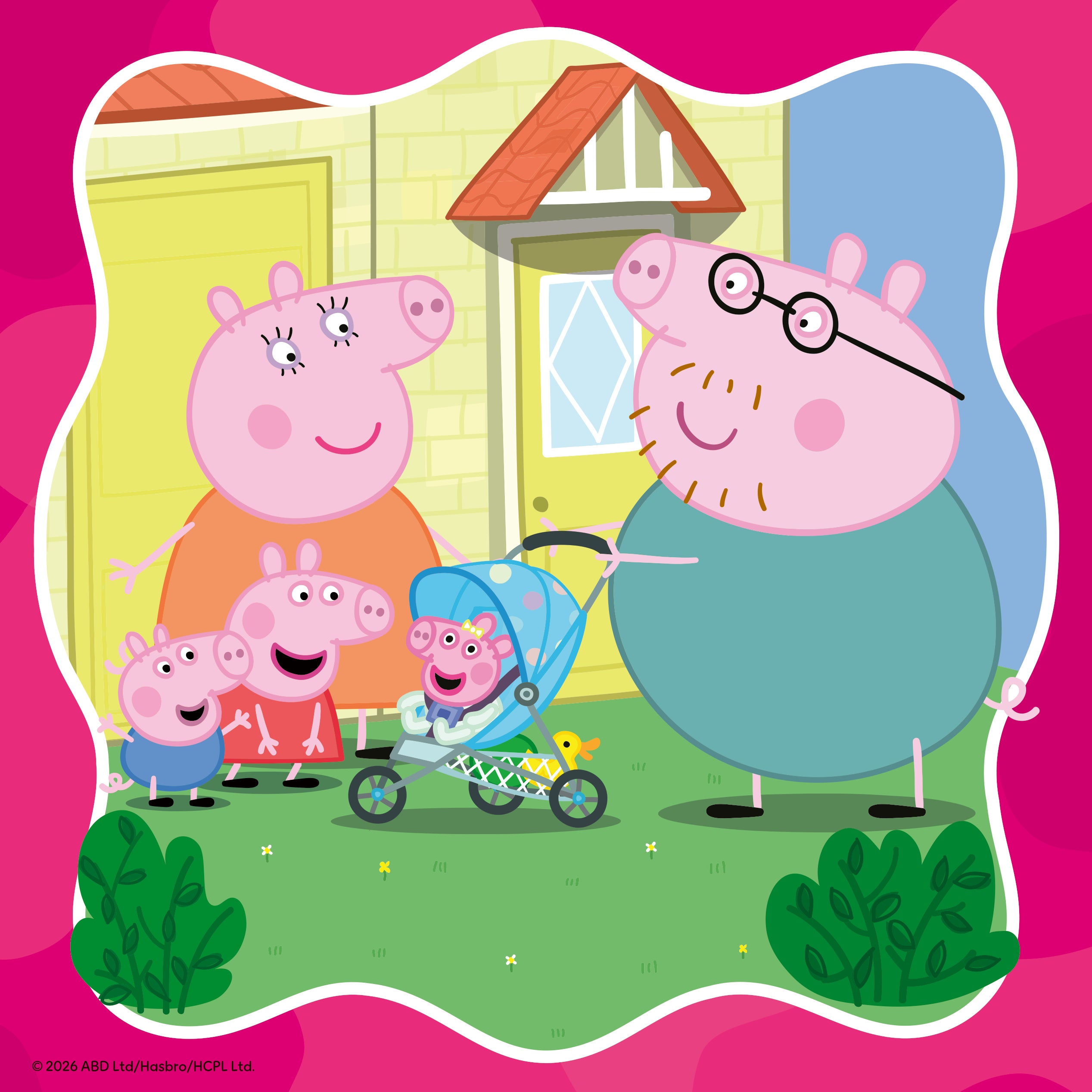 Puslespill 3x49 Peppa Gris Ravensburger