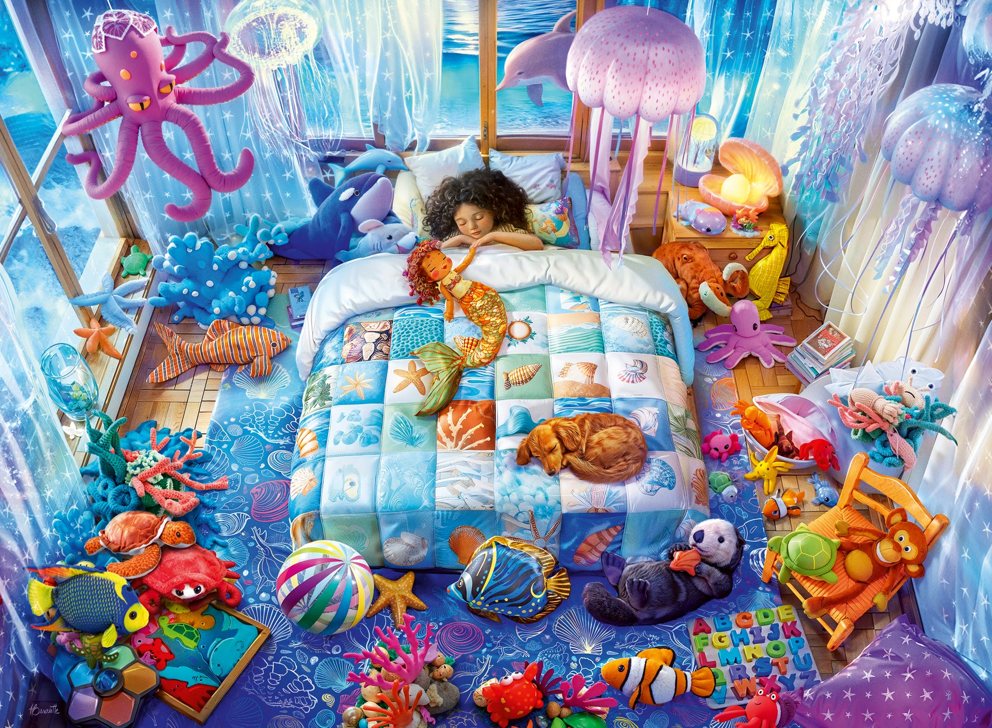 Puslespill 150 Havet Drømmer Ravensburger