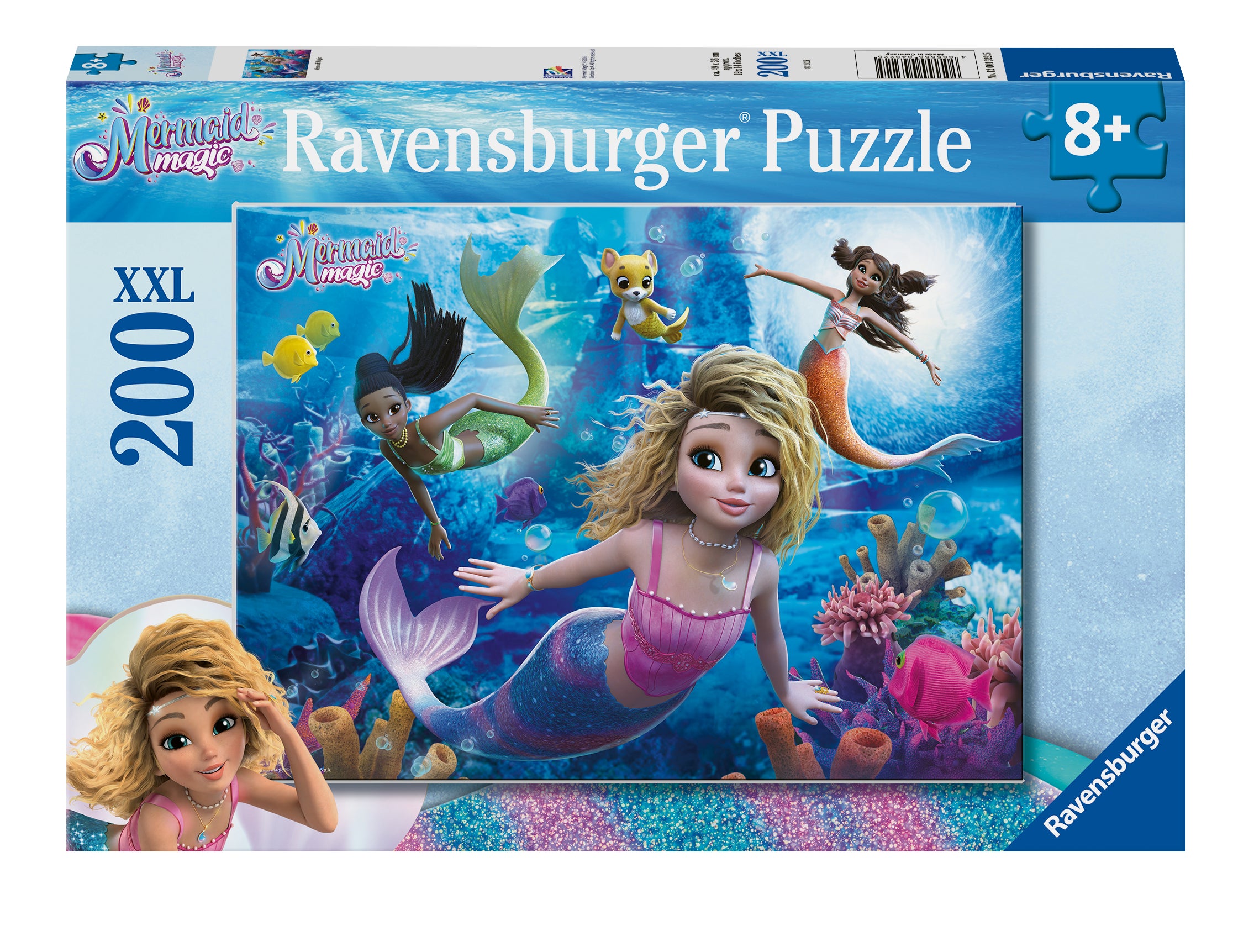 Puslespill 200 Havfruemagi Xxl Ravensburger