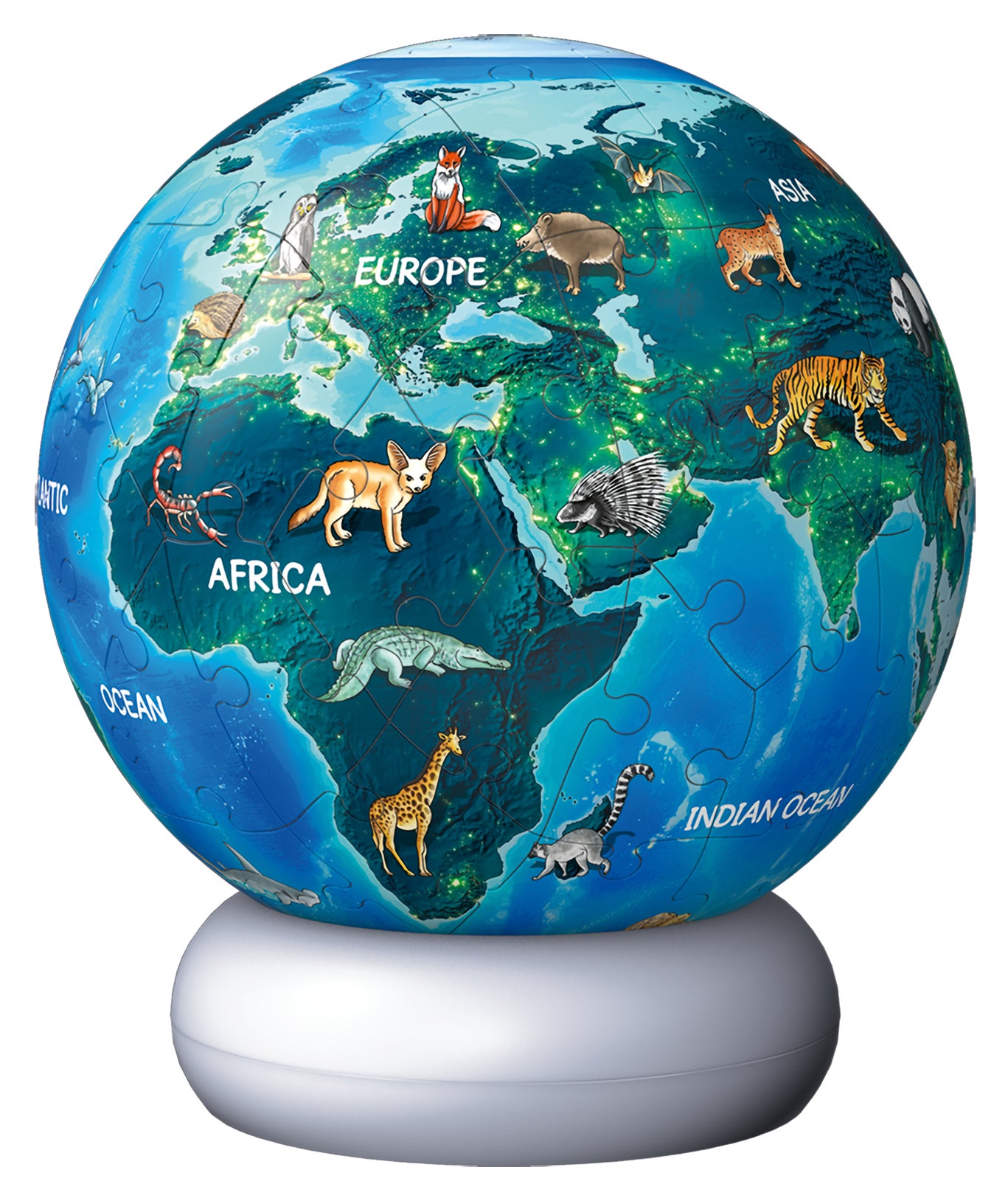 Puslespill 72 Nattlampe Jorde Ravensburger