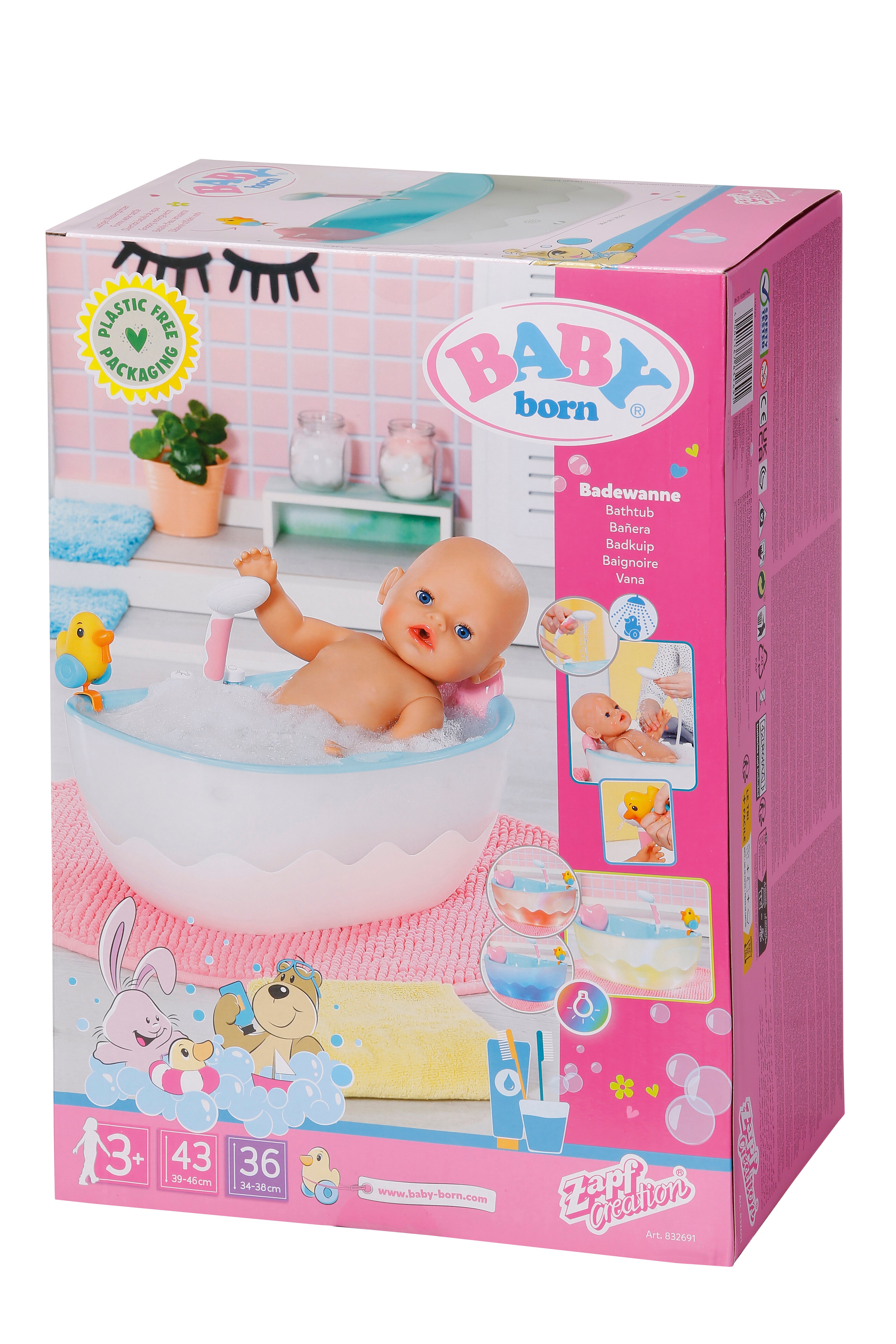 Baby Born Badekar