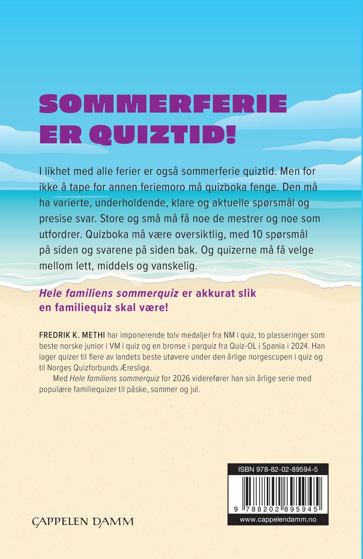 Hele familiens sommerquiz