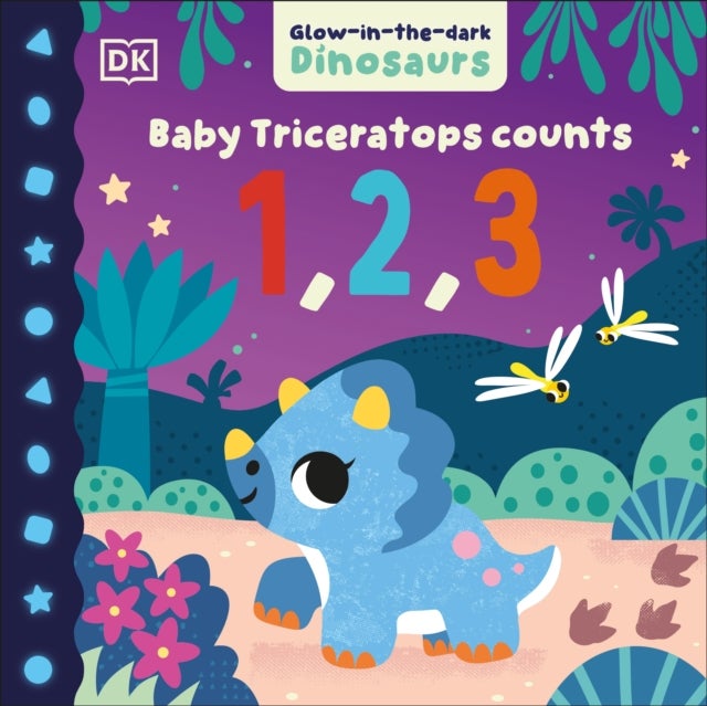 Baby Triceratops Counts 1, 2, 3
