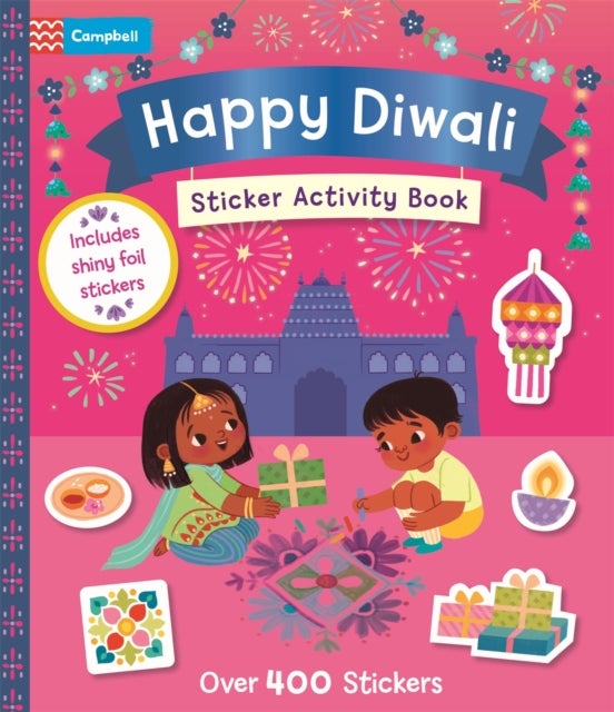 Happy Diwali Sticker Activity Book - With over 400 stickers