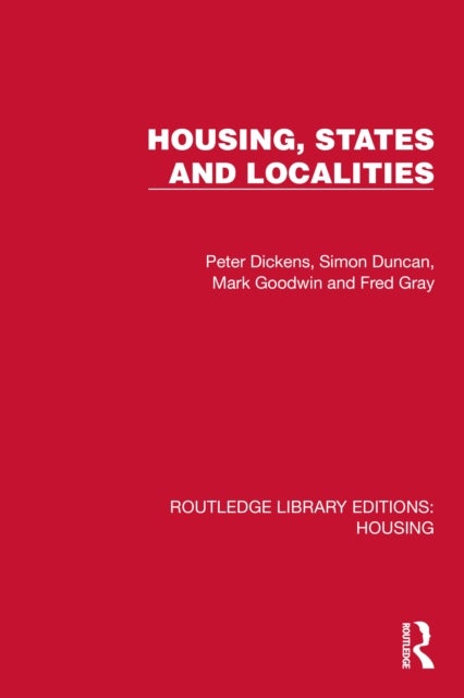 Housing, States and Localities