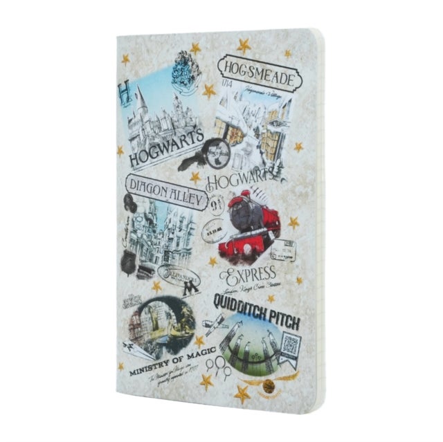 The Wizarding World Notebook A6 Gridded Cahier, 80pg, 100GSM by Paperblanks (Harry Potter Collection)