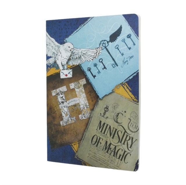 Moments of Magic Notebook A4 Lined Cahier, 80pg, 100GSM by Paperblanks (Harry Potter Collection)