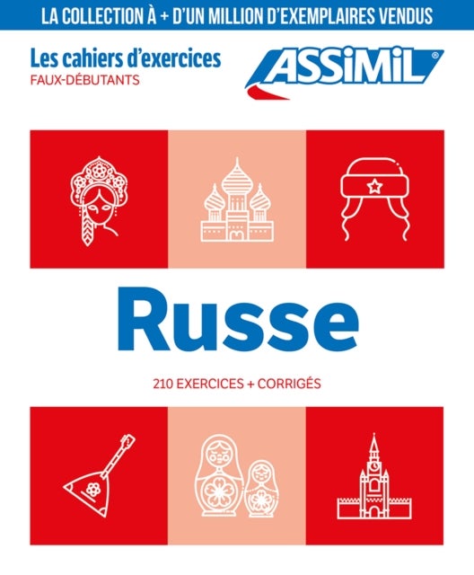 Cahier Exercices Russe Faux Debutants