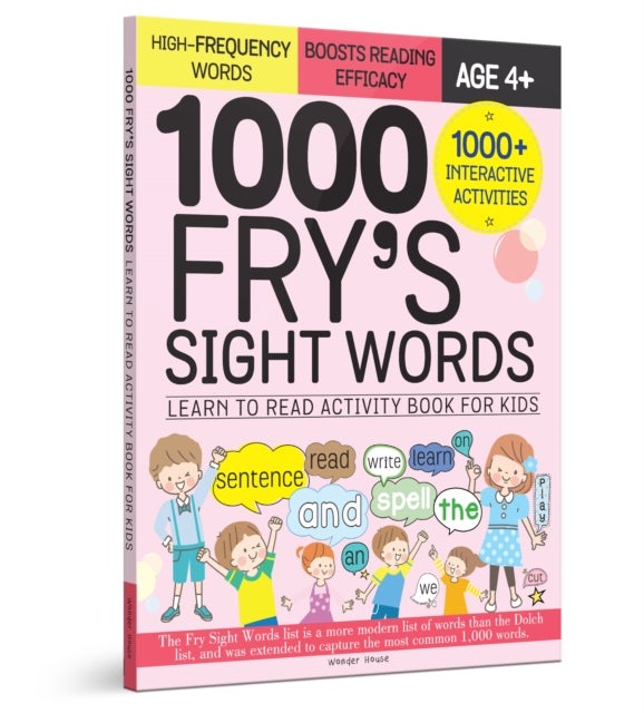 1000 Fry s Sight Words: Learn to Read Activity Book for Kids