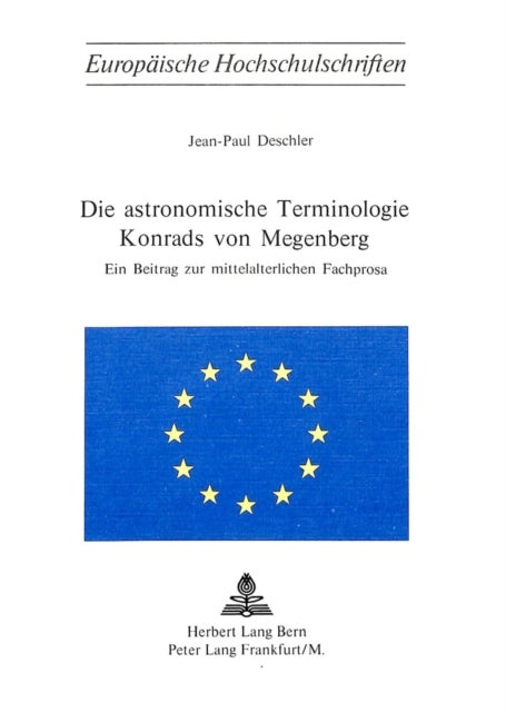Die astronomische Terminologie Konrads von Megenberg