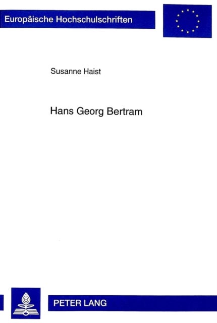 Hans Georg Bertram - Komponist und Kirchenmusiker