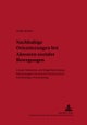 Nachhaltige Orientierungen Bei Akteuren Sozialer Bewegungen