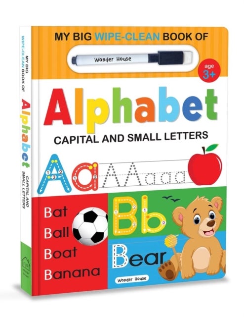 MY BIG WIPE & CLEAN BOOK OF ALPHABET FOR