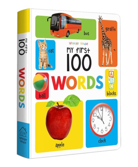 My First 100 Words Board Book : My 100 Library Series