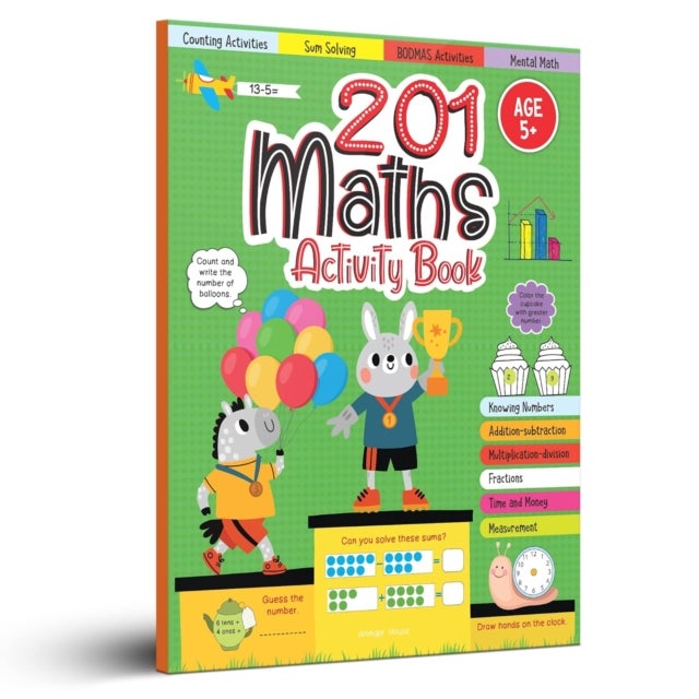 201 MATHS ACTIVITY BOOK KNOWING NUMBERS