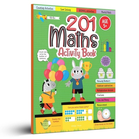 201 MATHS ACTIVITY BOOK KNOWING NUMBERS