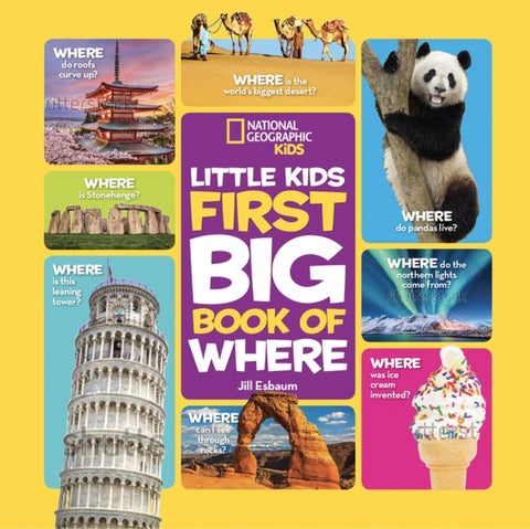 Little Kids First Big Book of Where - Fact-Filled Fun Book About Where Things are