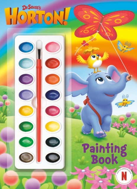 Dr. Seuss''s Horton! Painting Book - Coloring and Activity Book with Paint Box