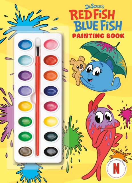 Dr. Seuss''s Red Fish, Blue Fish Painting Book