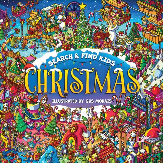 Search-and-Find Kids: Christmas - Spot Santa, Reindeer, Elves, and More!