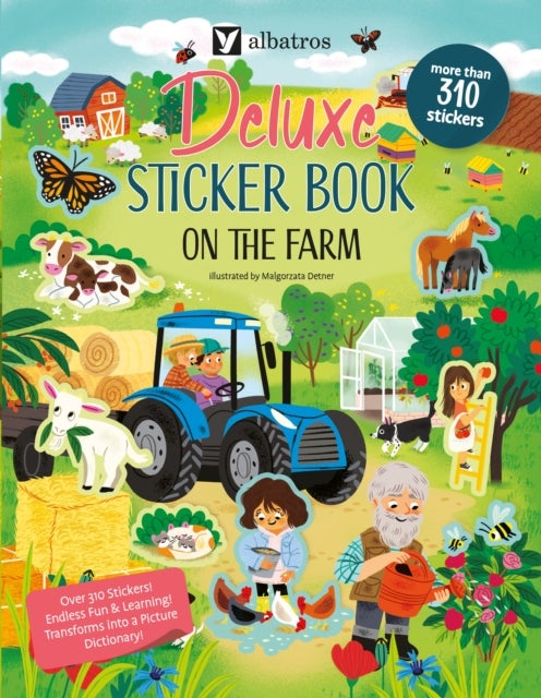 Deluxe Sticker Book: On the Farm