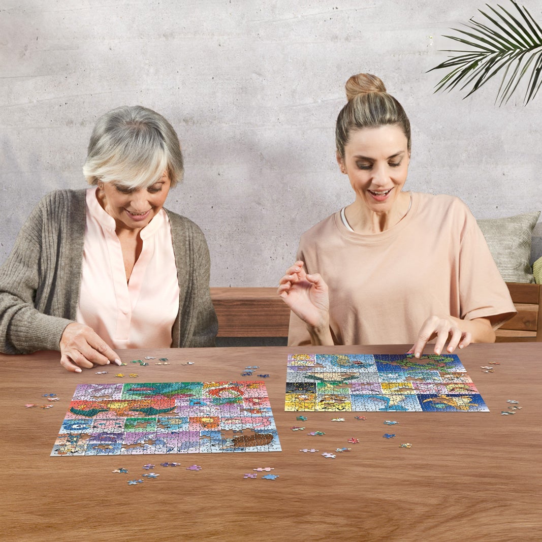 Puslespill 2 x 500 Pokemon Ravensburger