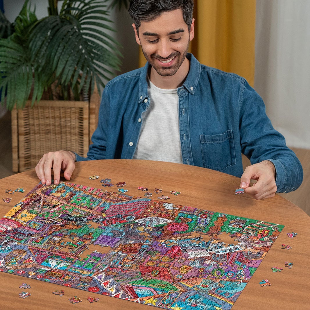 Puslespill 1000 Loftet Ravensburger