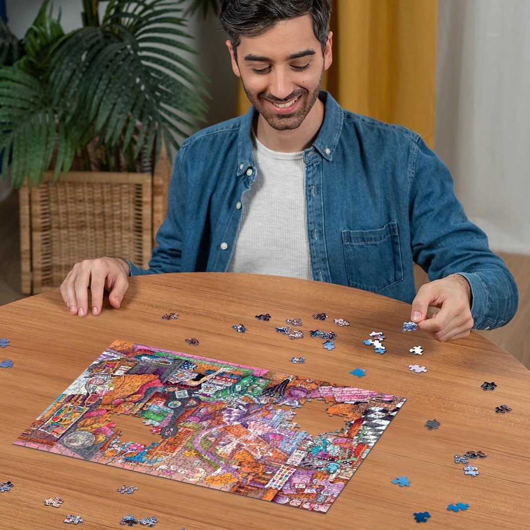 Puslespill 500 Student Dager Ravensburger