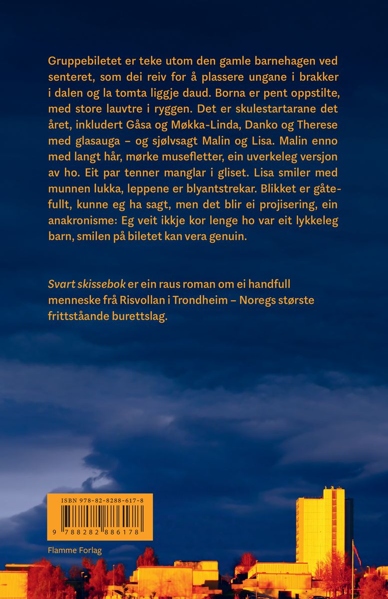 Svart skissebok