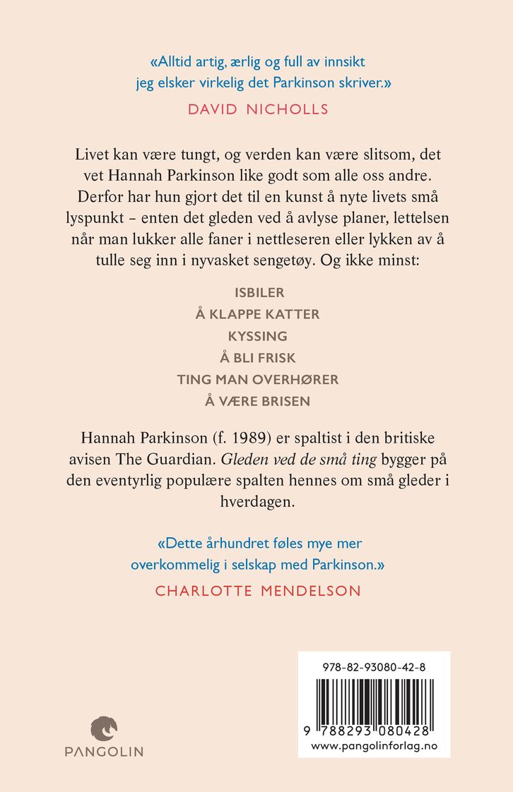 Gleden ved de små ting