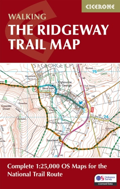 The Ridgeway Trail Map - Complete 1:25,000 OS Maps for the National Trail Route