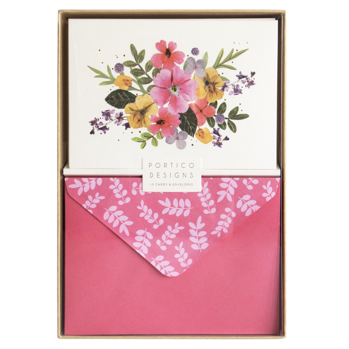 Brevpapir Pressed Petals 10pk